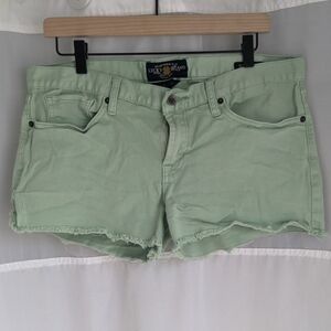 Lucky Brand Women's Mint Denim Shorts